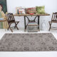 Tapis turc gris affligé 206x114cm