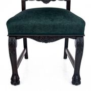 A pair of antique chairs on lion's paws, Western Europe, circa 1920.