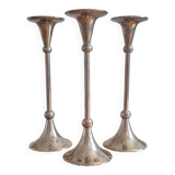 Set of 3 Scandinavian candle holders