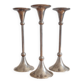Set de 3 bougeoirs scandinaves