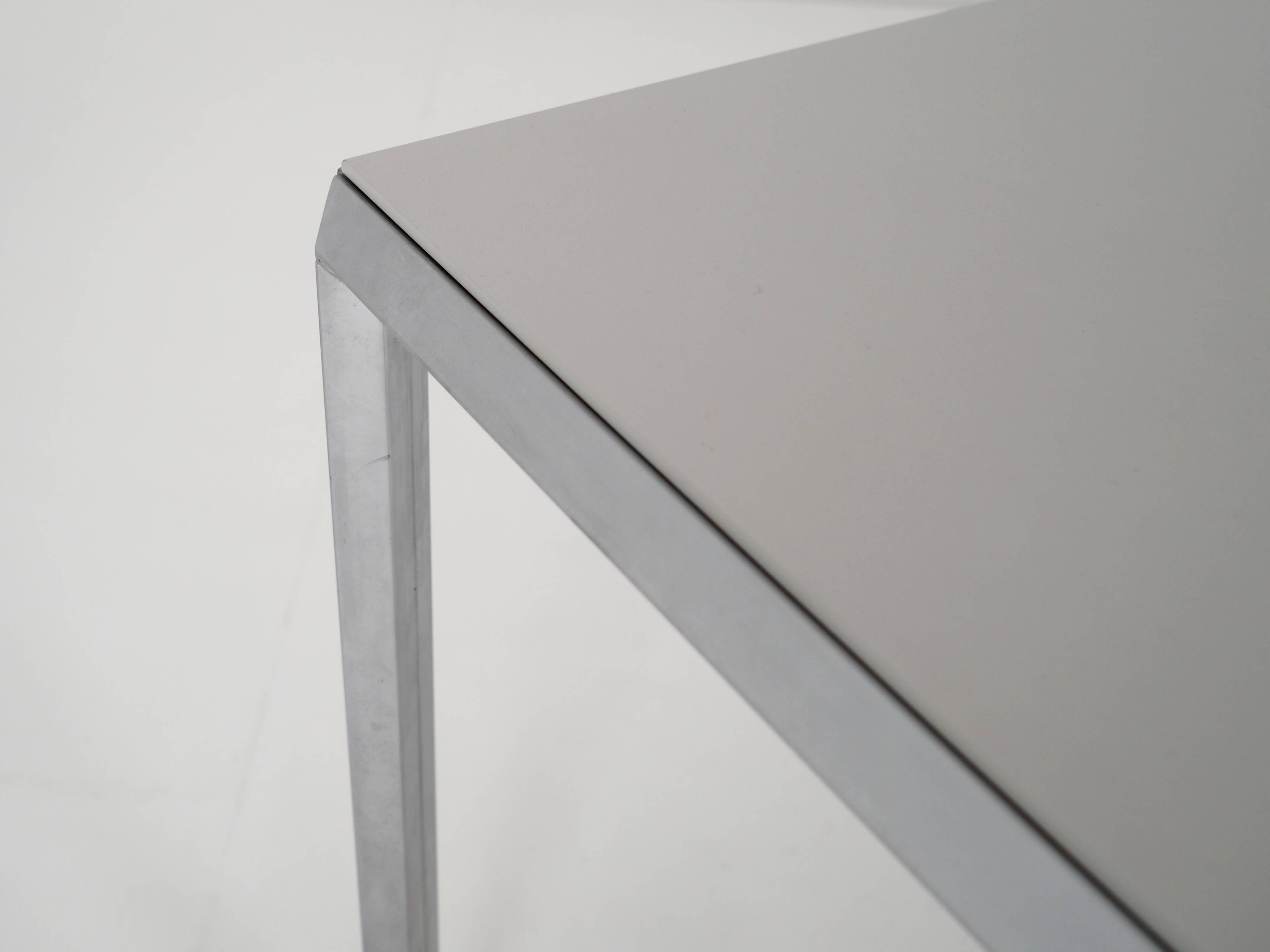 Aluminium desk, Scandinavian design, 1980s, manufacture: Montana Furniture
