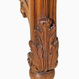 Louis XV Style Walnut Pedestal Table