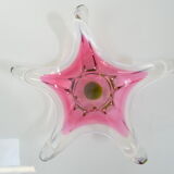 Czech Art Glass Bowl by Josef Hospodka for Chribska Glasswork,1960's.