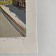 Lithographie signée Michel Henry - L’île Saint Louis et Notre Dame