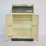 Armoire médicale roulante vintage d'Allemagne, années 1960