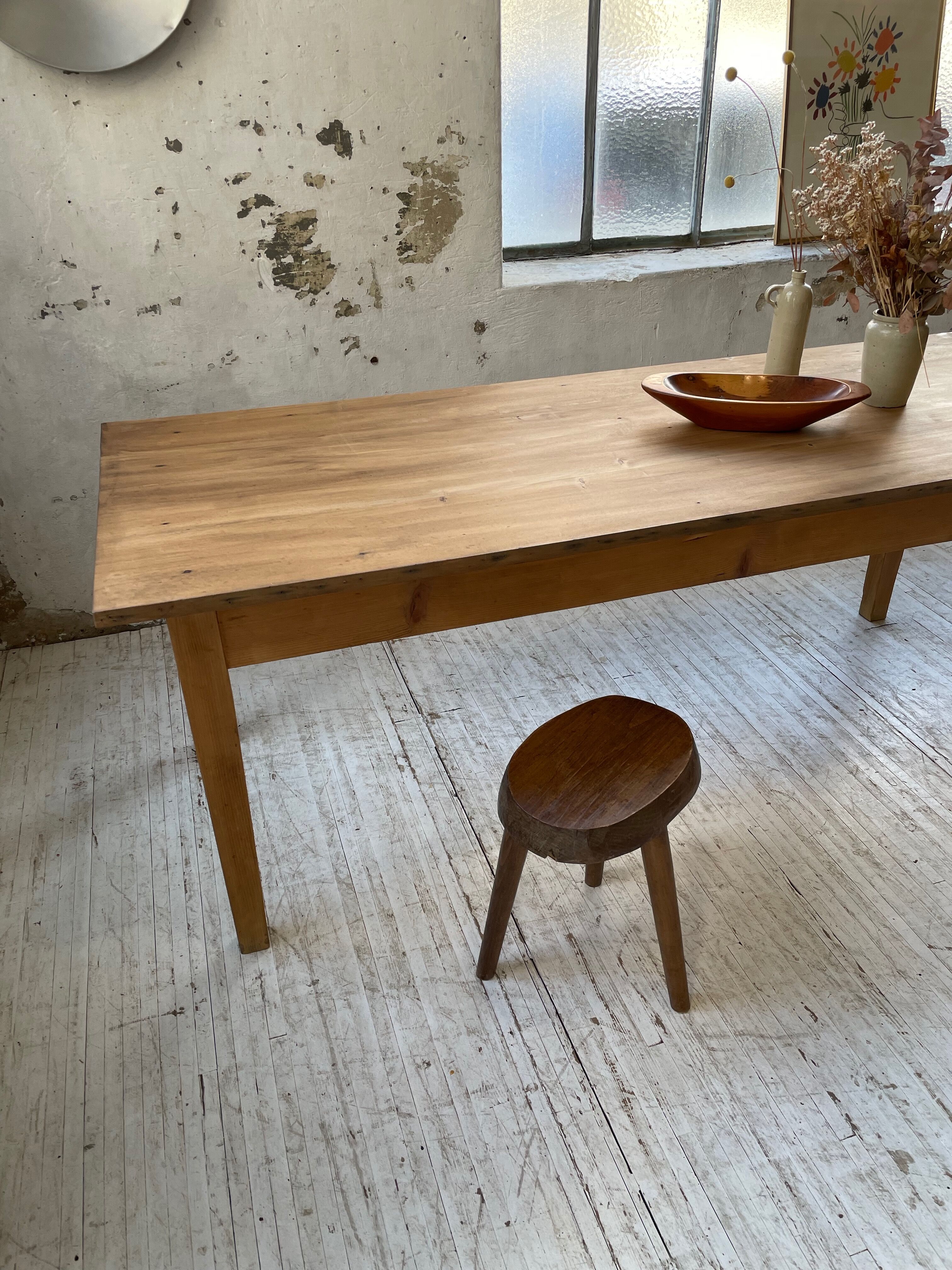 Farmhouse table 2m in pine