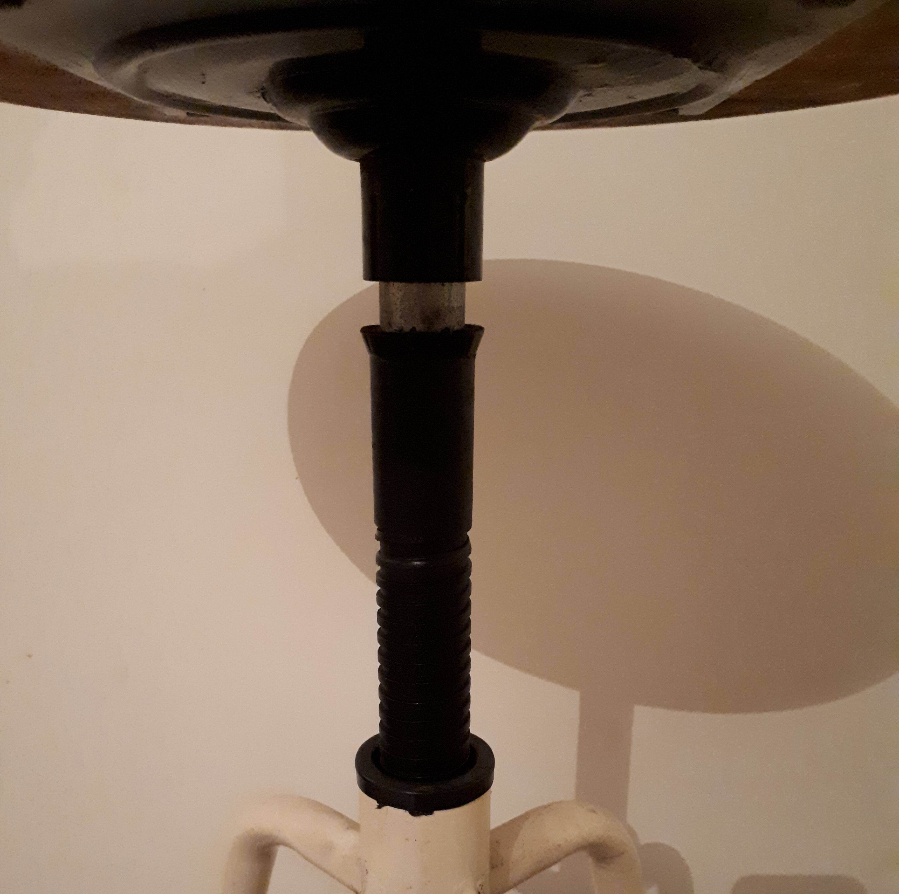 Adjustable medical stool, vintage