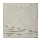 Tableau peinture abstraite minimaliste "brut" fait main