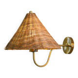 Wicker Wall Sconce