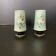 Paire De Vases Porcelaine De Paris XIXe Décor Fleurs