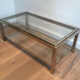Chrome coffee table