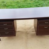 Bureau hollandais en acajou vintage