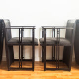 Suite of 4 Galaxy Chairs by Umberto Asnago for Giorgetti