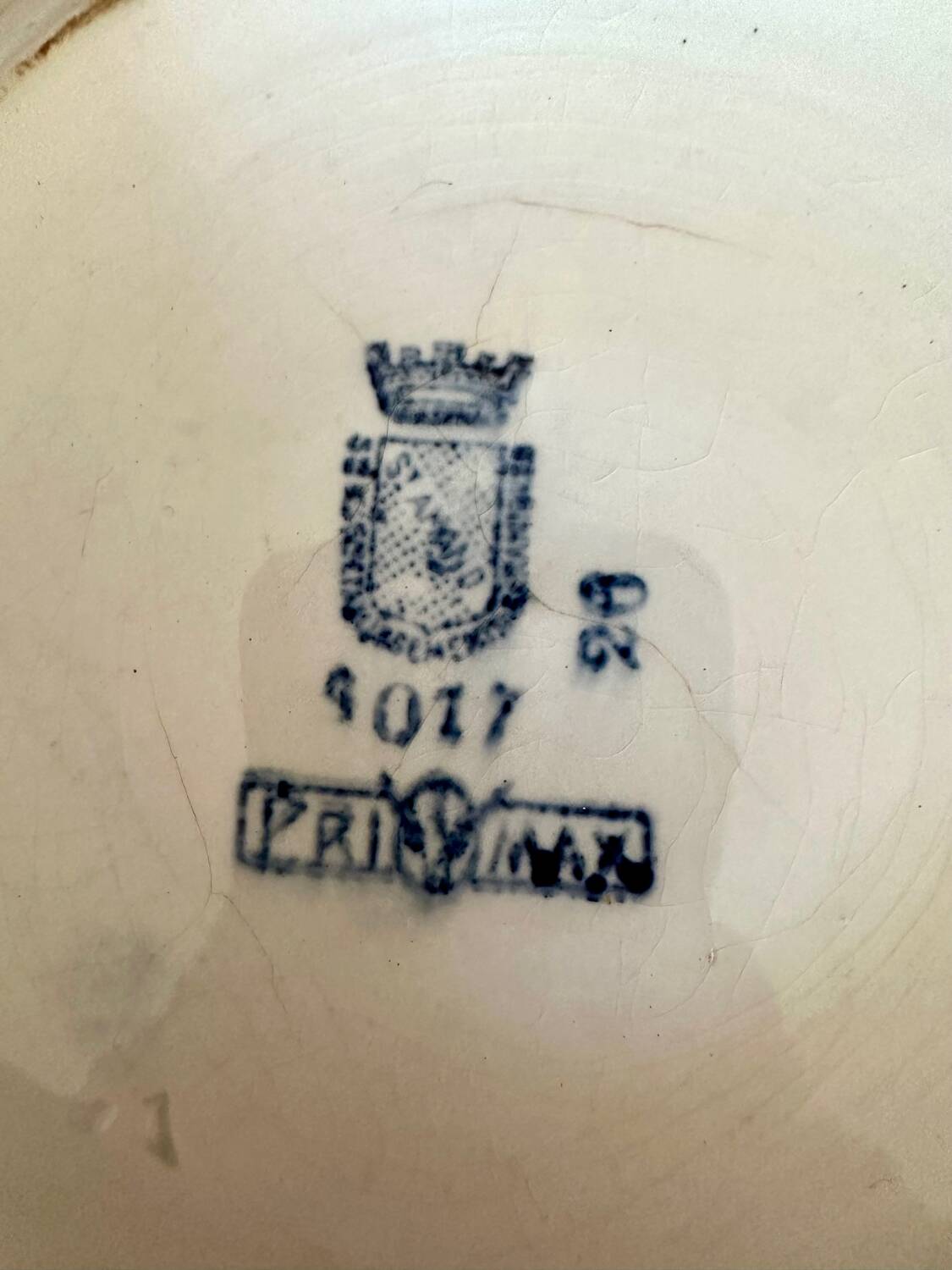 Large Saint Amand salad bowl