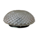 Moulded glass ceiling light