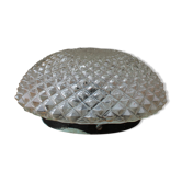 Moulded glass ceiling light