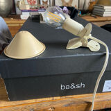 Vintage mushroom clip lamp