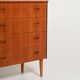 Commode en teck suédois, années 1950