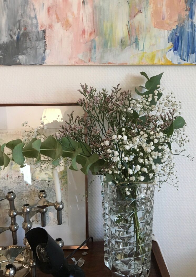 Moulded glass vase, "Windsor" Luminarc model, 70s