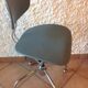 Chrome metal swivel chair industrial/vintage style 50s-60s