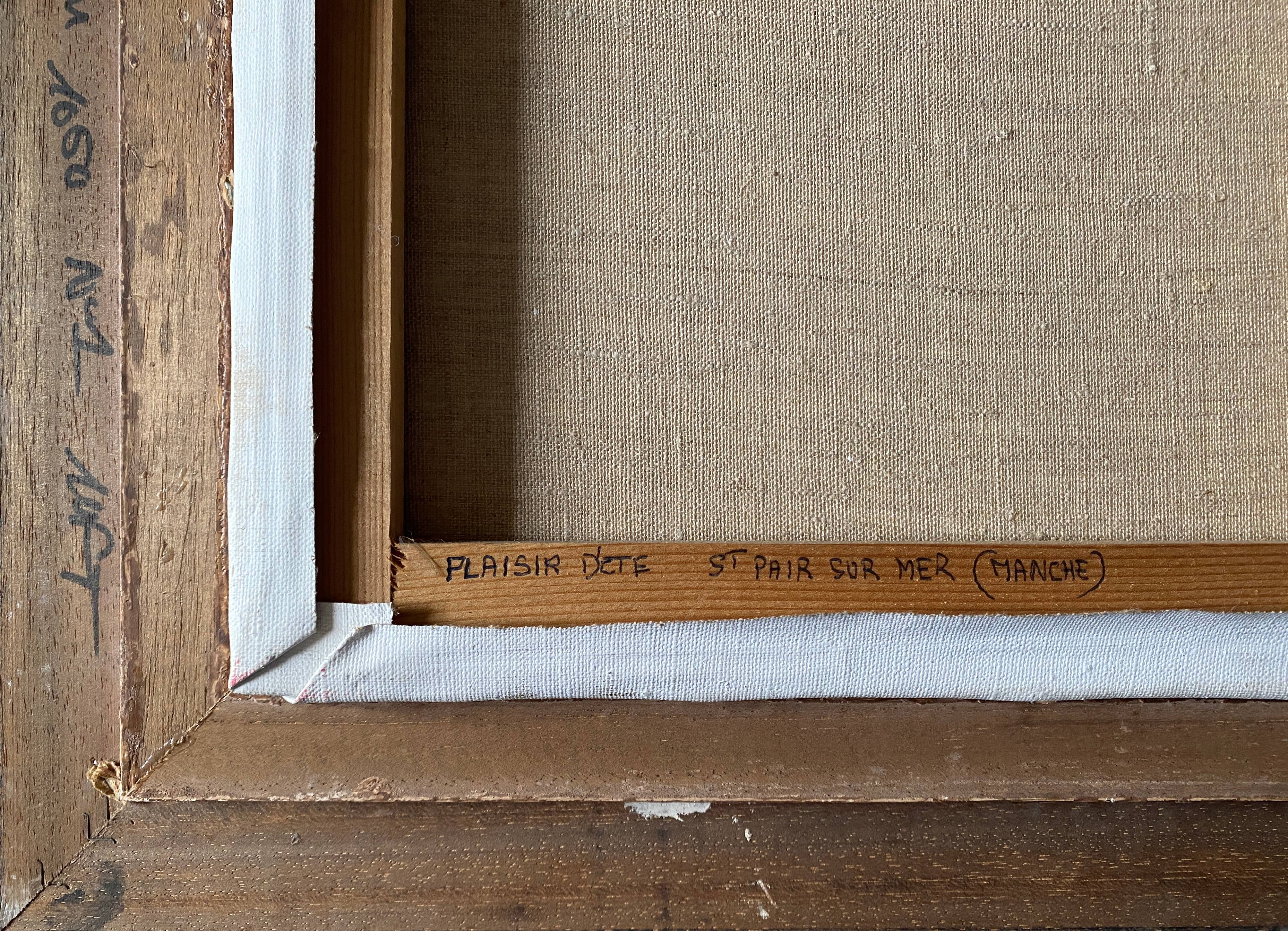 Painting oil on canvas by François Richard