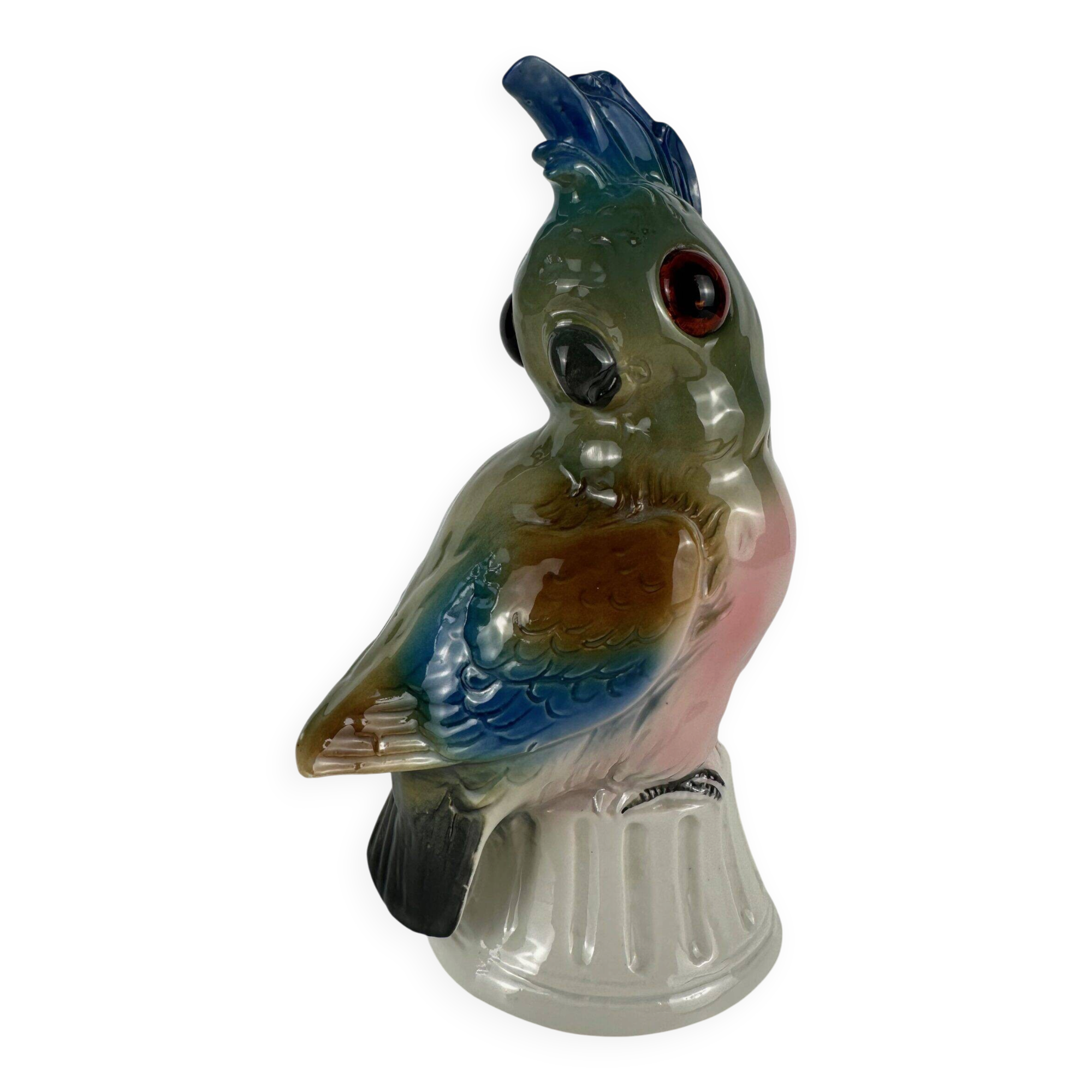 Art deco (perfume) lamp – parrot