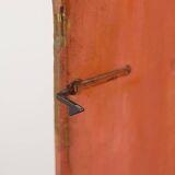 Painted Marble Folk Art Cabinet