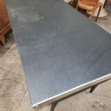 Bureau métallique des années 60/70 et sa chaise