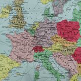 Carte Europe 1950