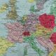 Map of Europe 1950