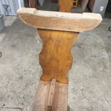 2 solid oak farm benches