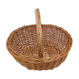 Vintage wicker basket