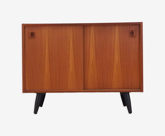 Buffet en teck, design danois, années 1970, production Danemark