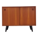 Buffet en teck, design danois, années 1970, production Danemark