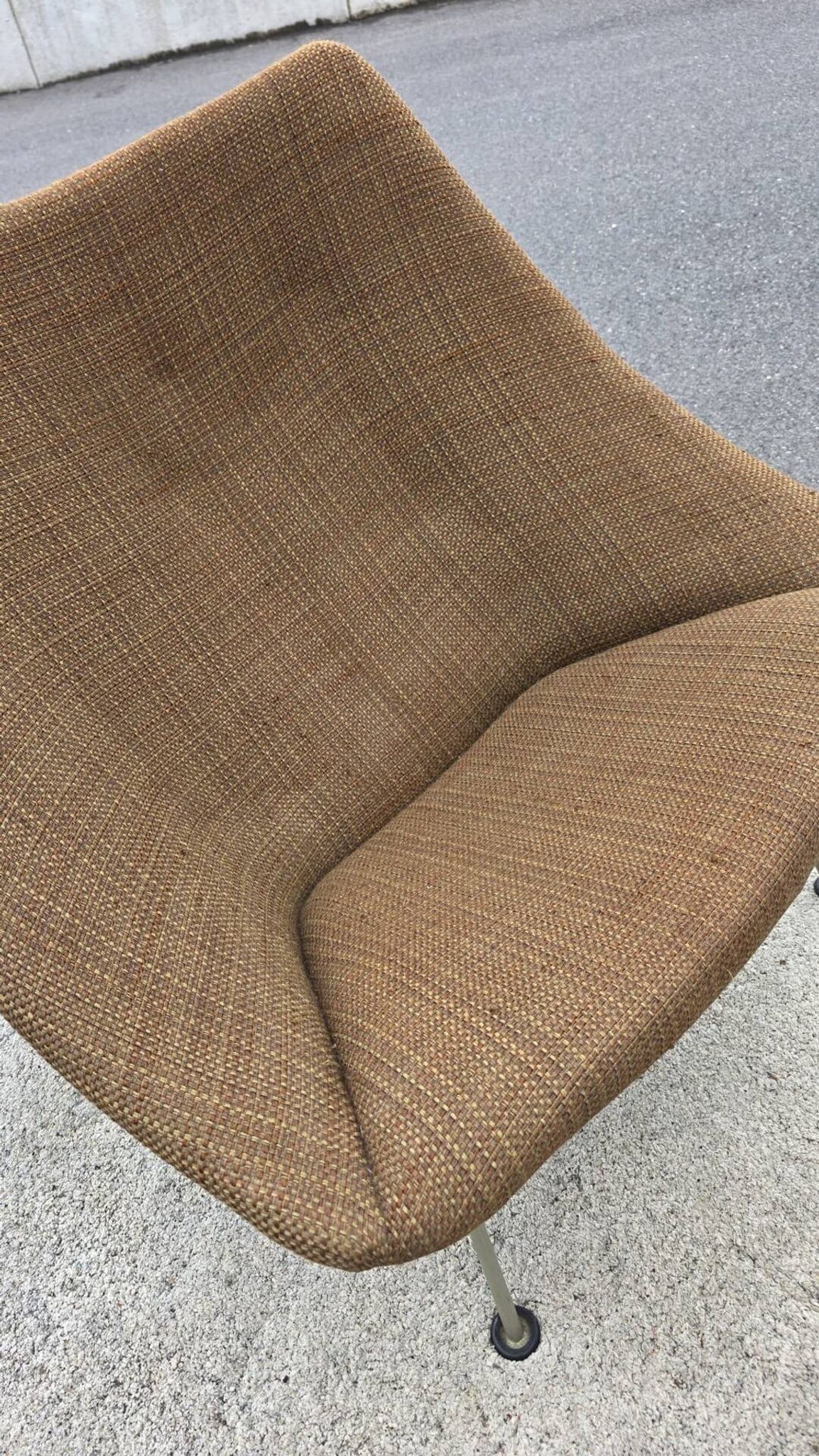 Oyster F157 & P157 set by Pierre Paulin for Artifort – fabric