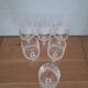 6 crystal wine glasses from Arques, Vendôme model.