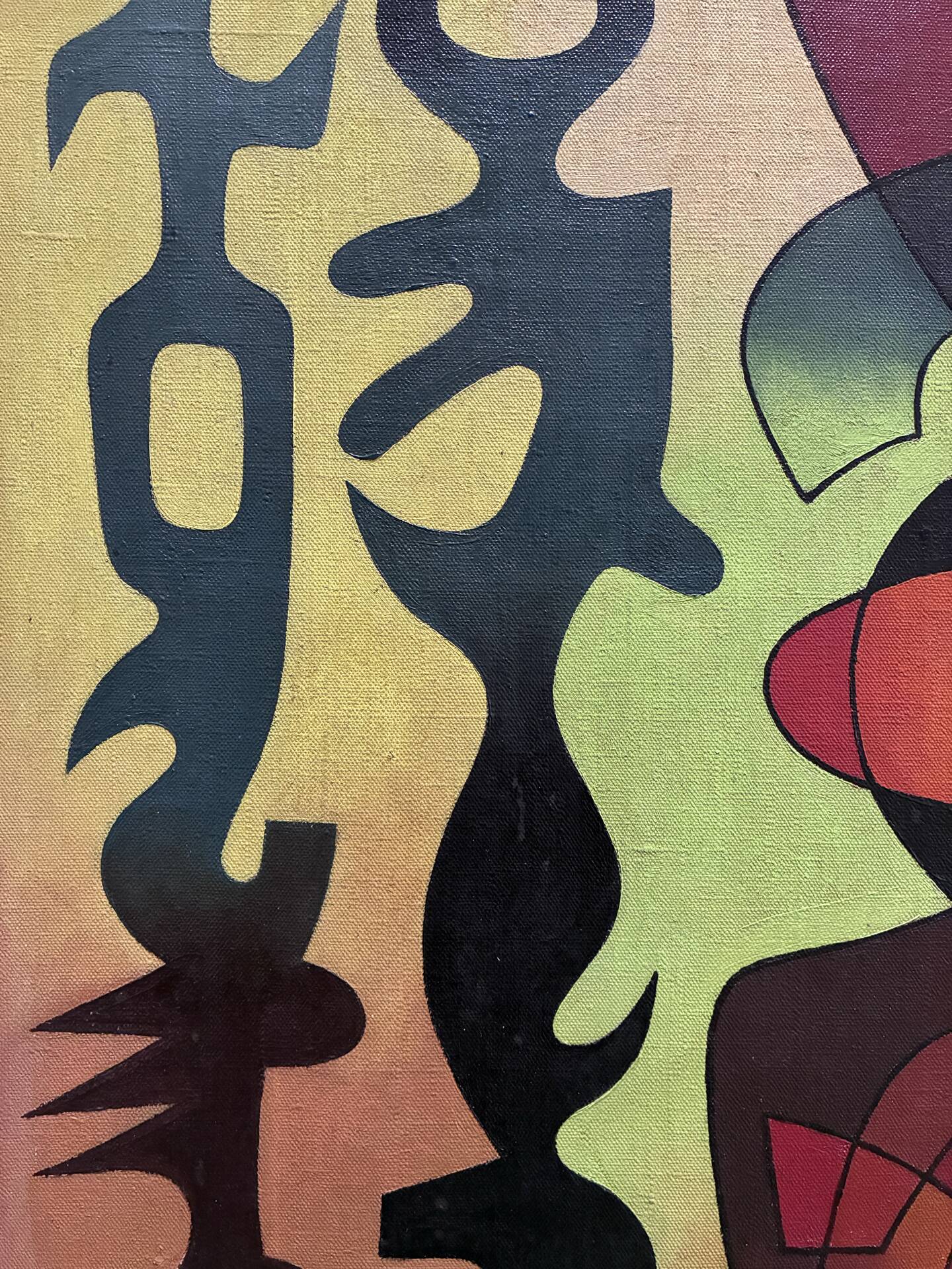 Abstraction André Poujet 1947