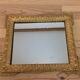 Miroir style Napoléon III 43x37 cm, doré