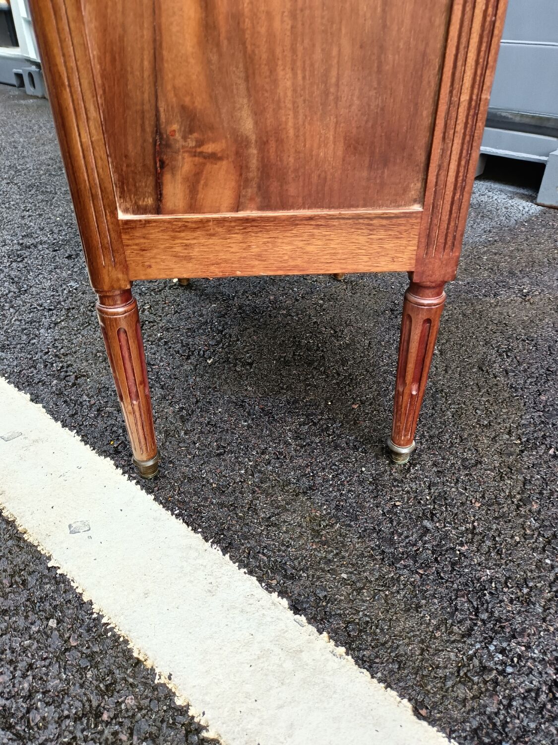 Style chiffonnier louis XVI marble tray