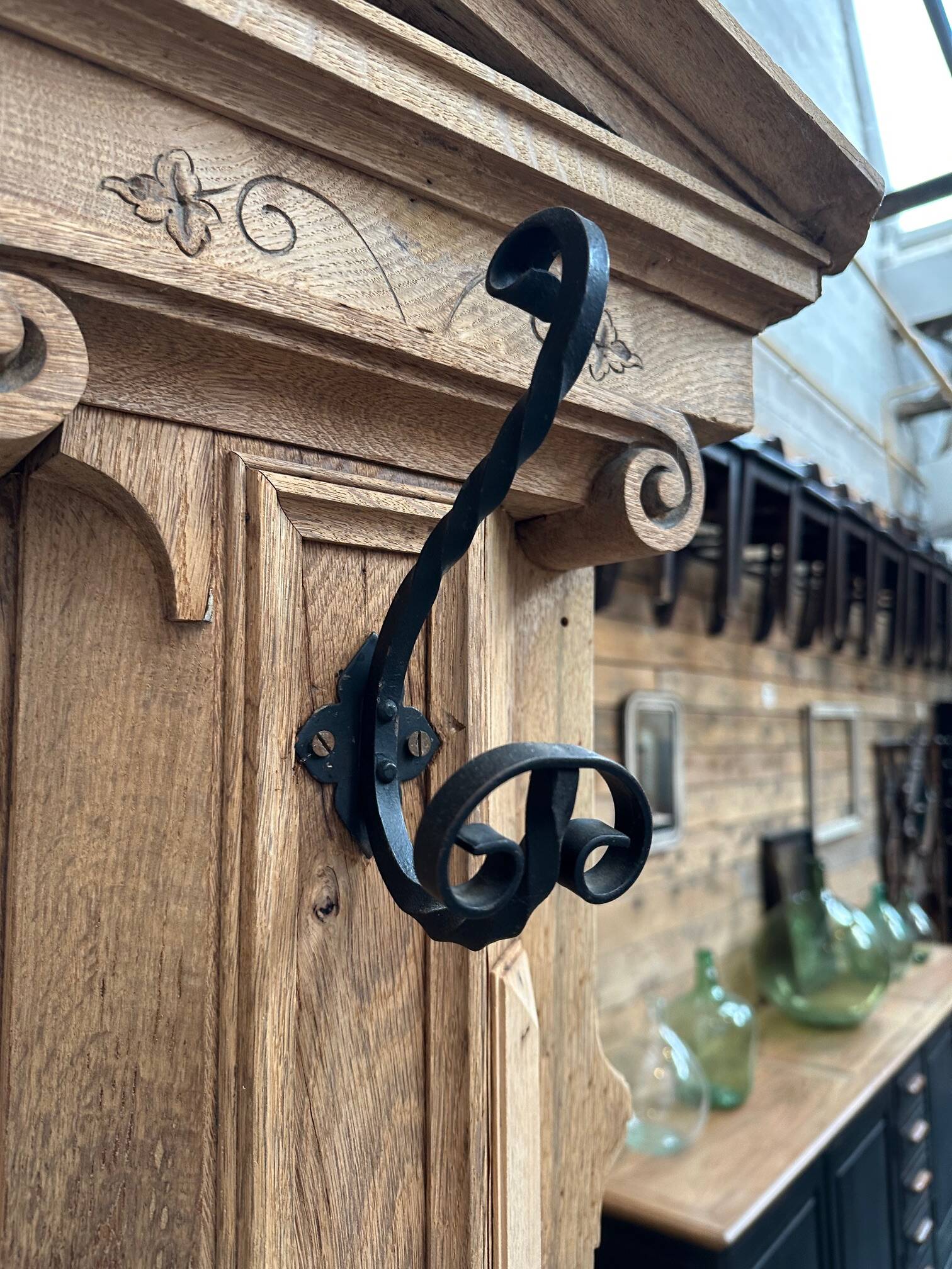 19th century oak entrance hall