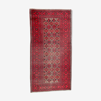 Tapis ancien Belutch afghan 97x192 cm