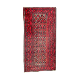 Tapis ancien Belutch afghan 97x192 cm