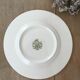 Vintage white plates