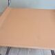 Chaise vintage en cuir camel
