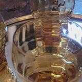 50's amber glasses