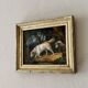 Hunting Scene with Two Dogs, 1820, Oil on Canvas