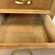 Bureau en chêne bi face années 50
