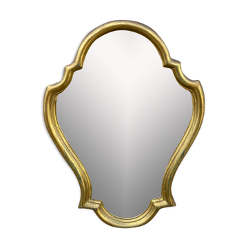 Mirror 1960 gilded wood Louis XV