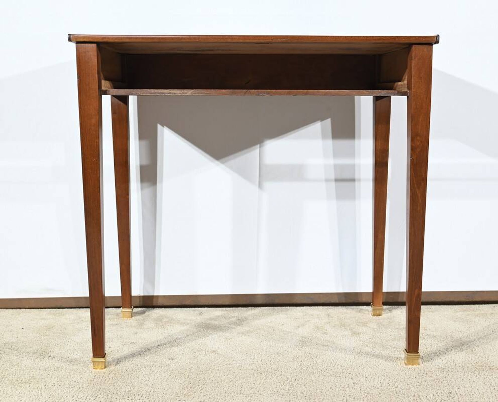 Table en acajou de Cuba, époque Directoire, début XIXème