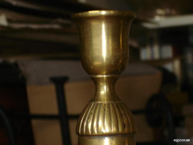 Pair of candlesticks time Executive Board late eighteenth early nineteenth